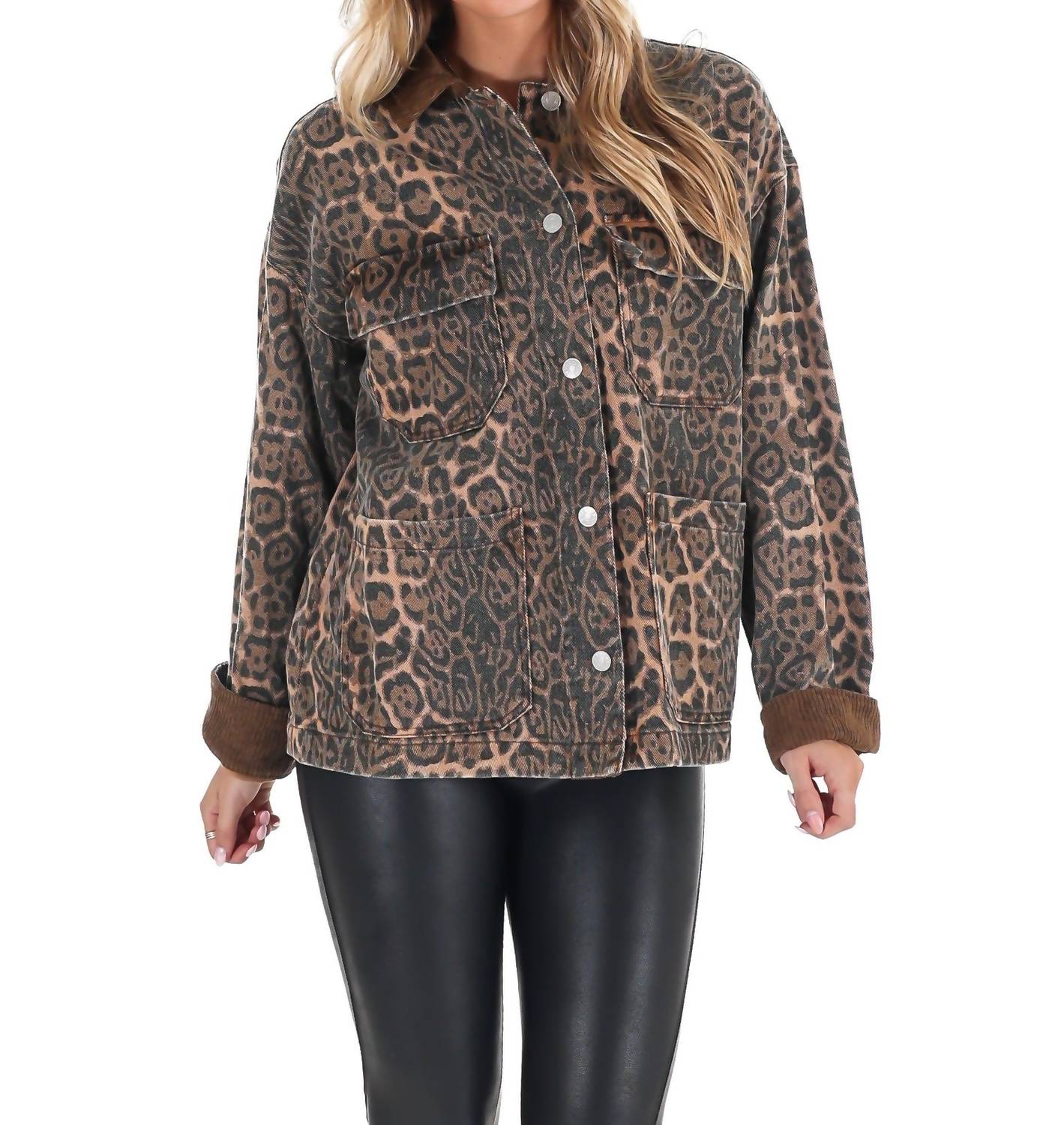 She + Sky - Leopard Lane Barn Jacket