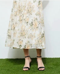 Ina Fashion - Romantic Lace Sweetheart Midi Dress