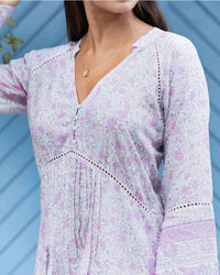 The Fox And The Mermaid - Rayon Voile Tamasa Dress