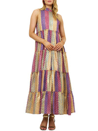 Oliphant - Ruffle Tiered Maxi Dress