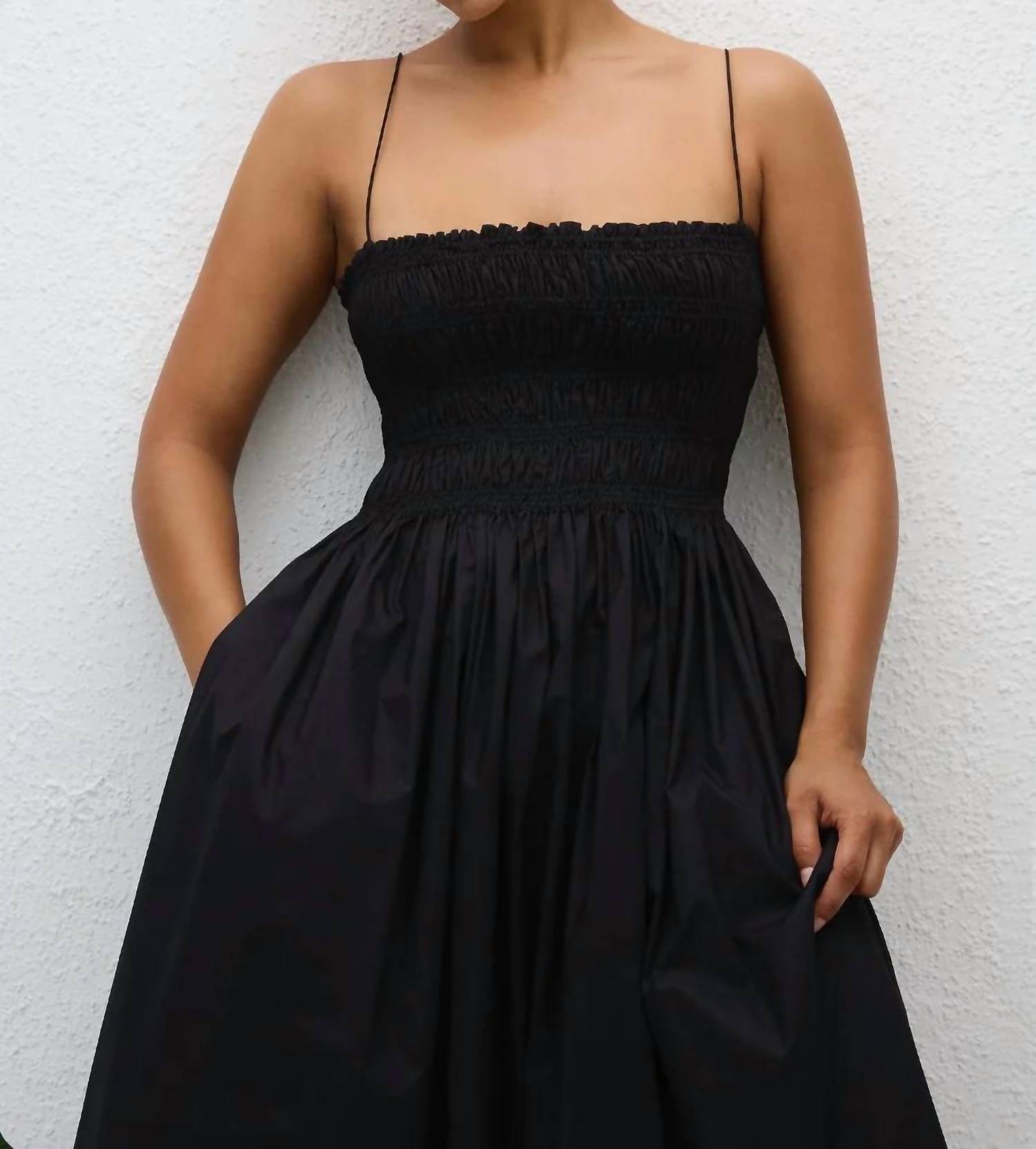 Matteau - Shirred Bodice Dress