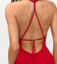 Frankies Bikinis - x JENNIE Carla Cotton Mini Dress