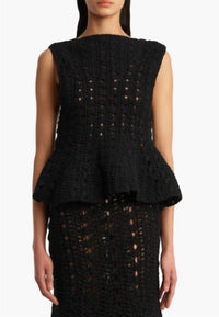 Khaite Yuka Top in black - women's tank top