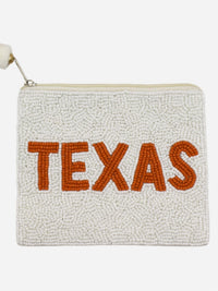 La Chic Designs - Women's Texas Beaded Coin Pouch
