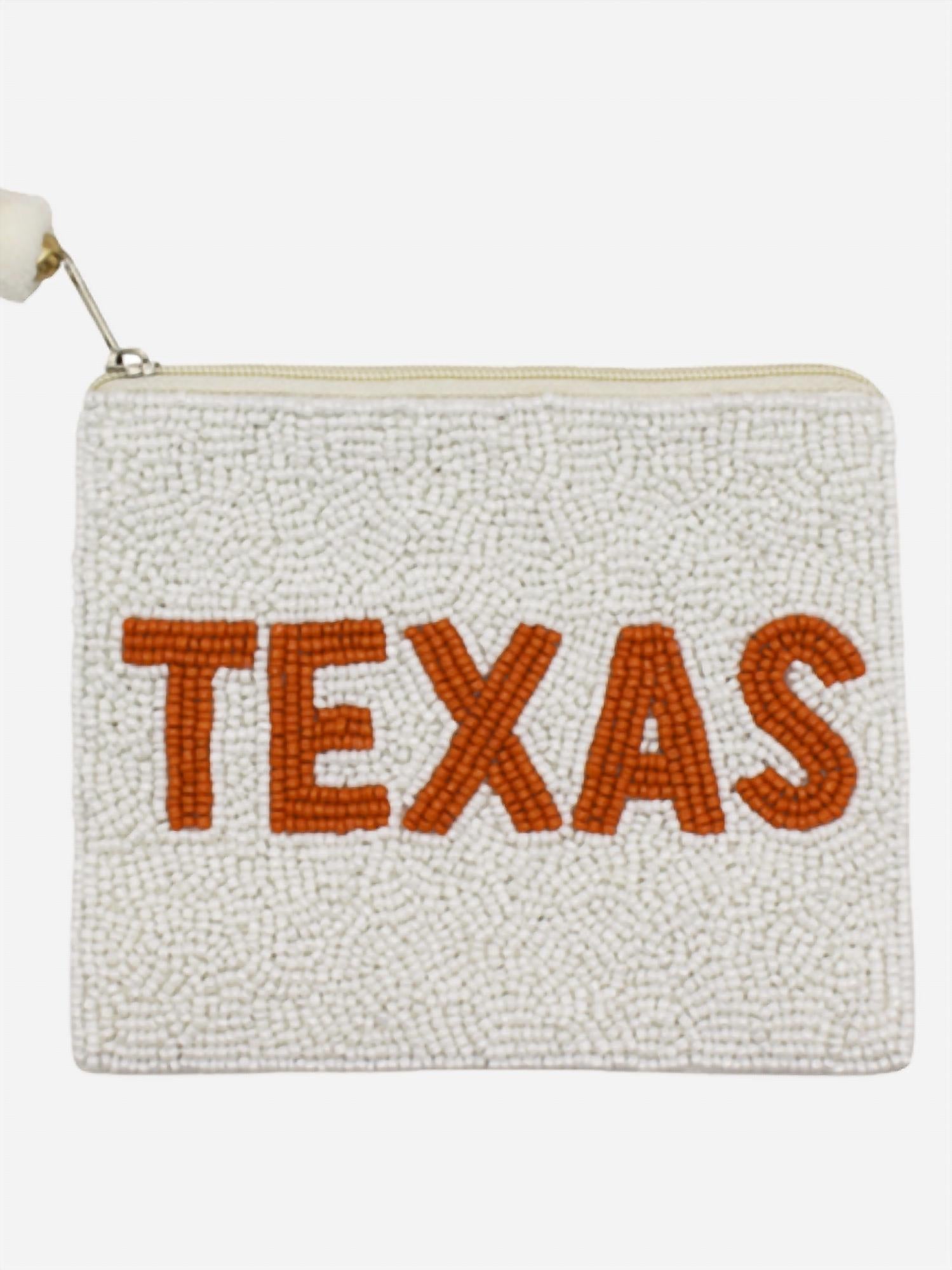 La Chic Designs - Women's Texas Beaded Coin Pouch