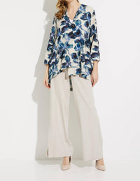 Joseph Ribkoff - Floral Linen Shirt