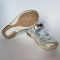 Renbut Shoes - Girl's Velcro Strap Mary Jane Dress Flat Shoe