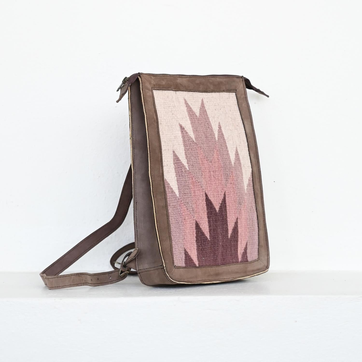 Mz Made - Women's Artisan Made Slim Leather Backpack