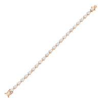 Diana M Jewels - Women's Pear Lab-Grown Diamond Jewelry Bracelet (56.00 Ct) - Signature