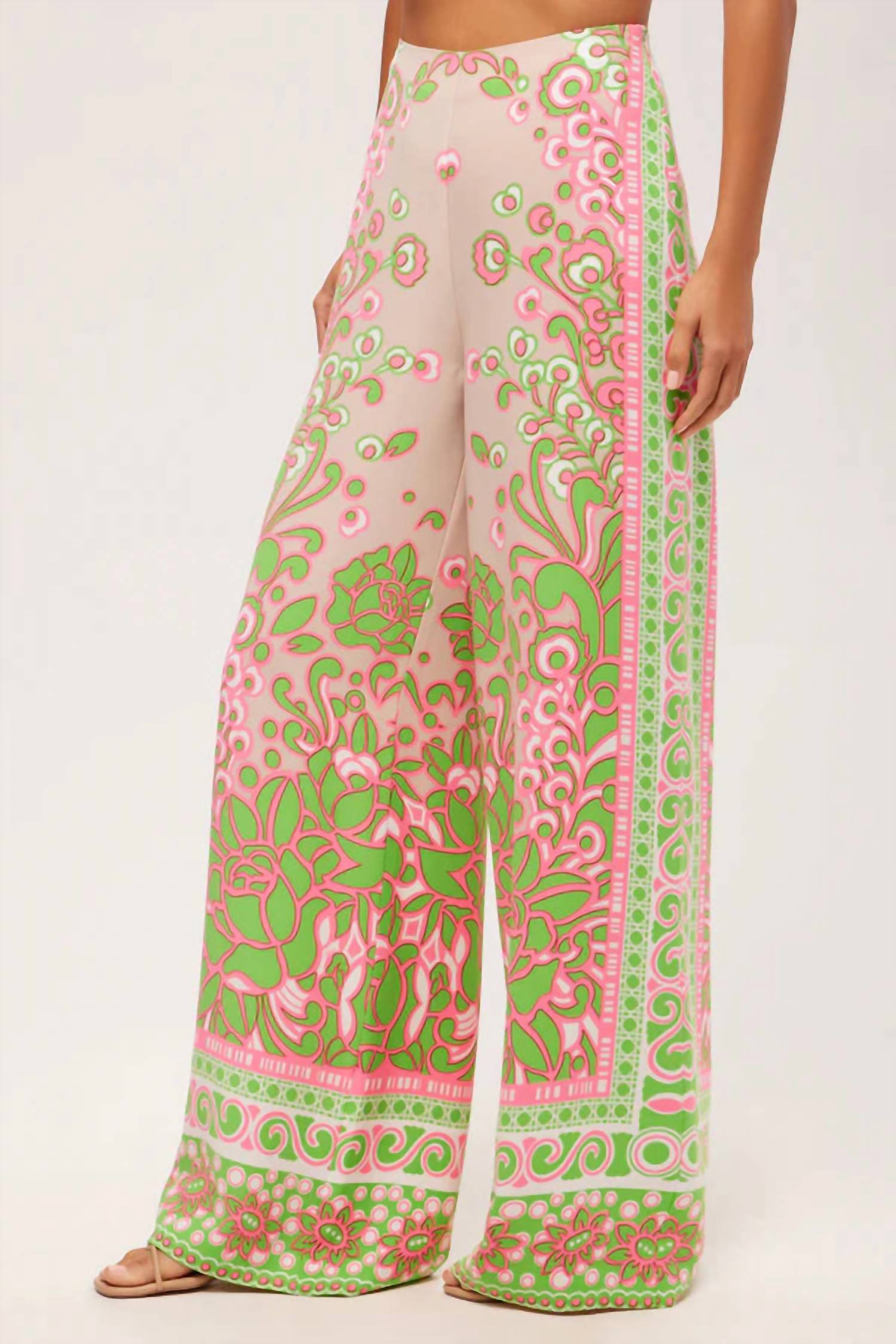 Trina Turk - Federer Wide-leg Pant