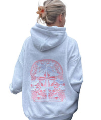 Sunkissed Coconut - Tropical Palms Hoodie