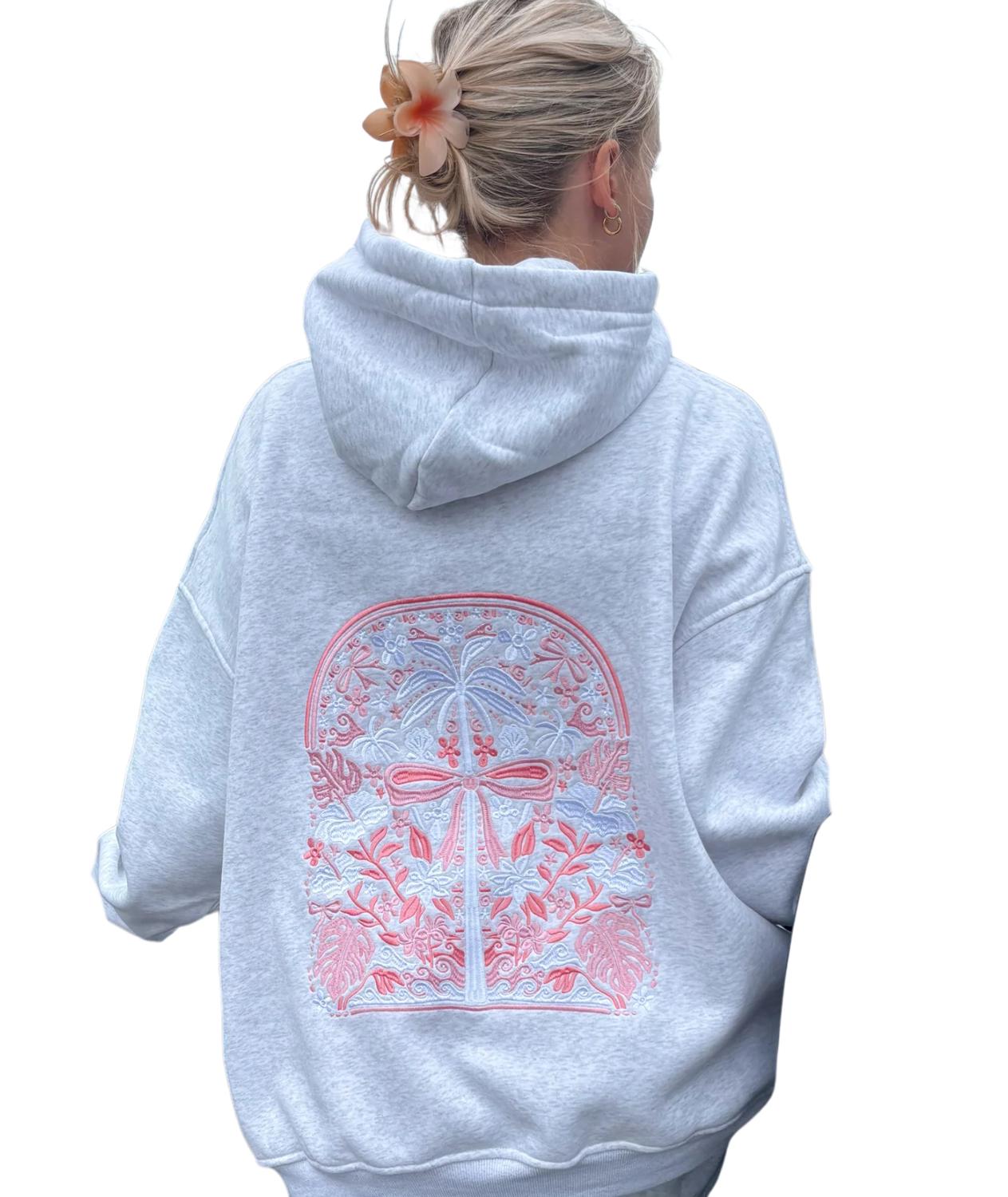 Sunkissed Coconut - Tropical Palms Hoodie