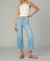 Joe'S Jeans - Blake High Rise Wide Leg Crop Jeans