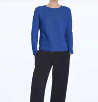 Elliott Lauren - Waffle Stitch Drop Shoulder Sweater