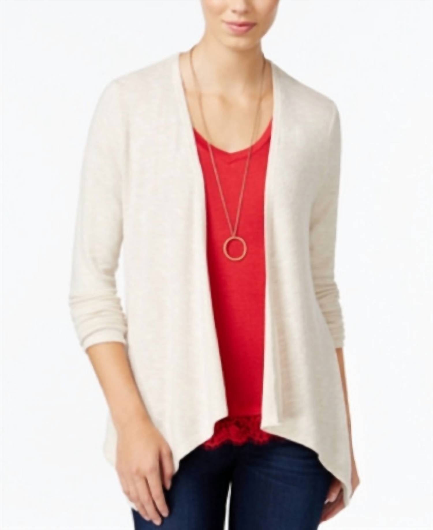 Belle Du Jour - Women's Open Front Cardigan