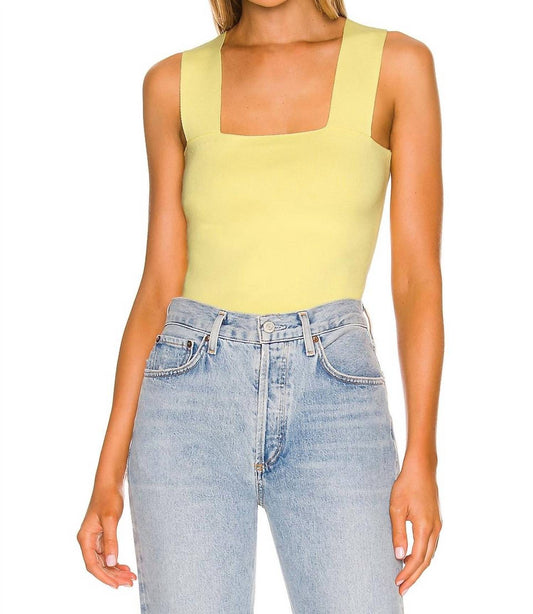 525 America - Wide Strap Square Neck Tank Top
