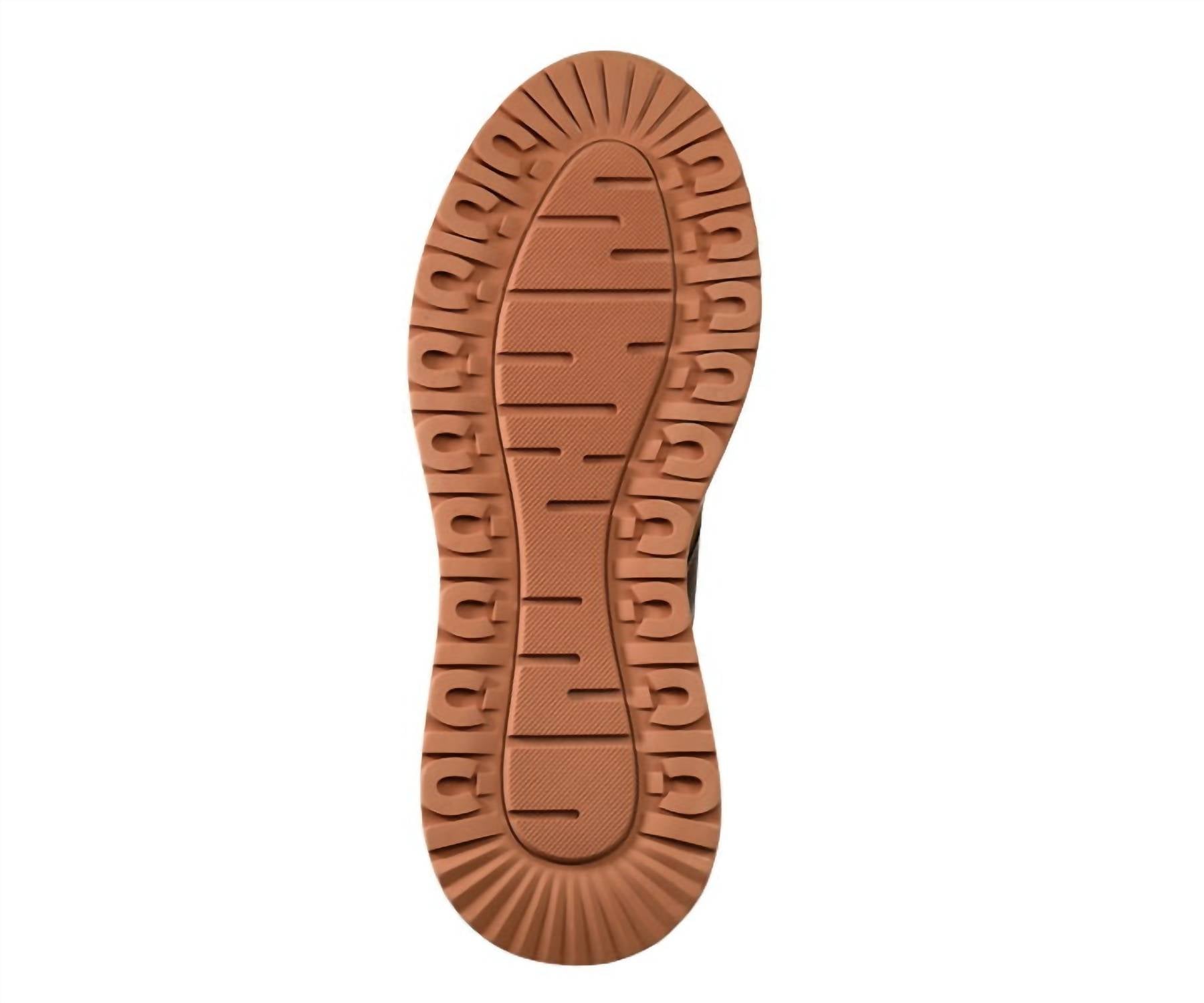 Mazino Men's Henley Sneakers in cognac - men's sneaker - view 5