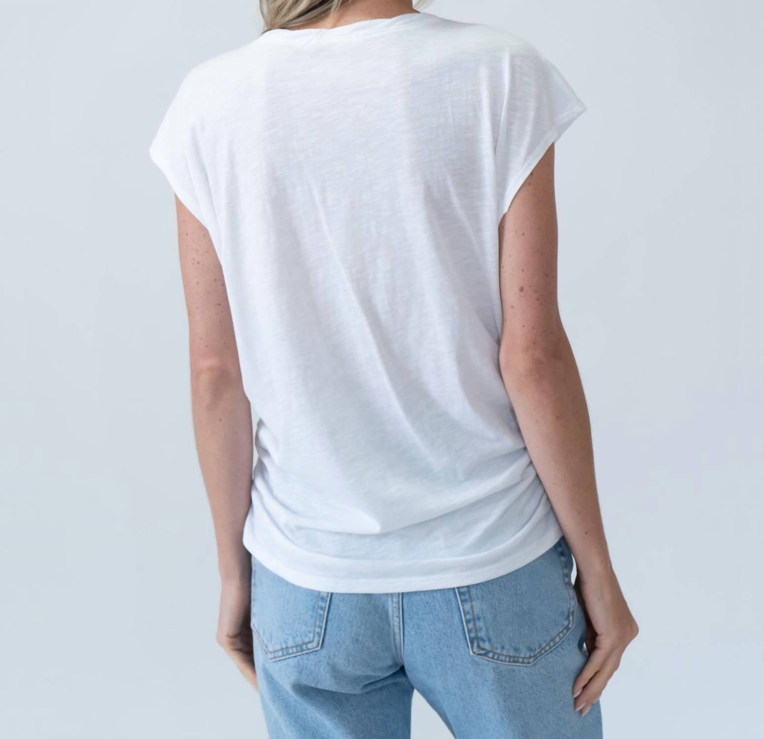 Six/Fifty - Allison Ruched Tee