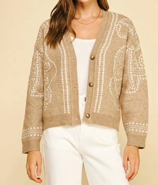 Pinch - Stitched Sleeve Cardigan