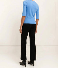 Paper Label - Akari Ribbed Short Sleeve Tee