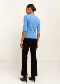 Paper Label - Akari Ribbed Short Sleeve Tee