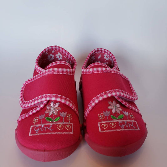 Renbut Shoes - Girl's Velcro Strap Walking Shoe