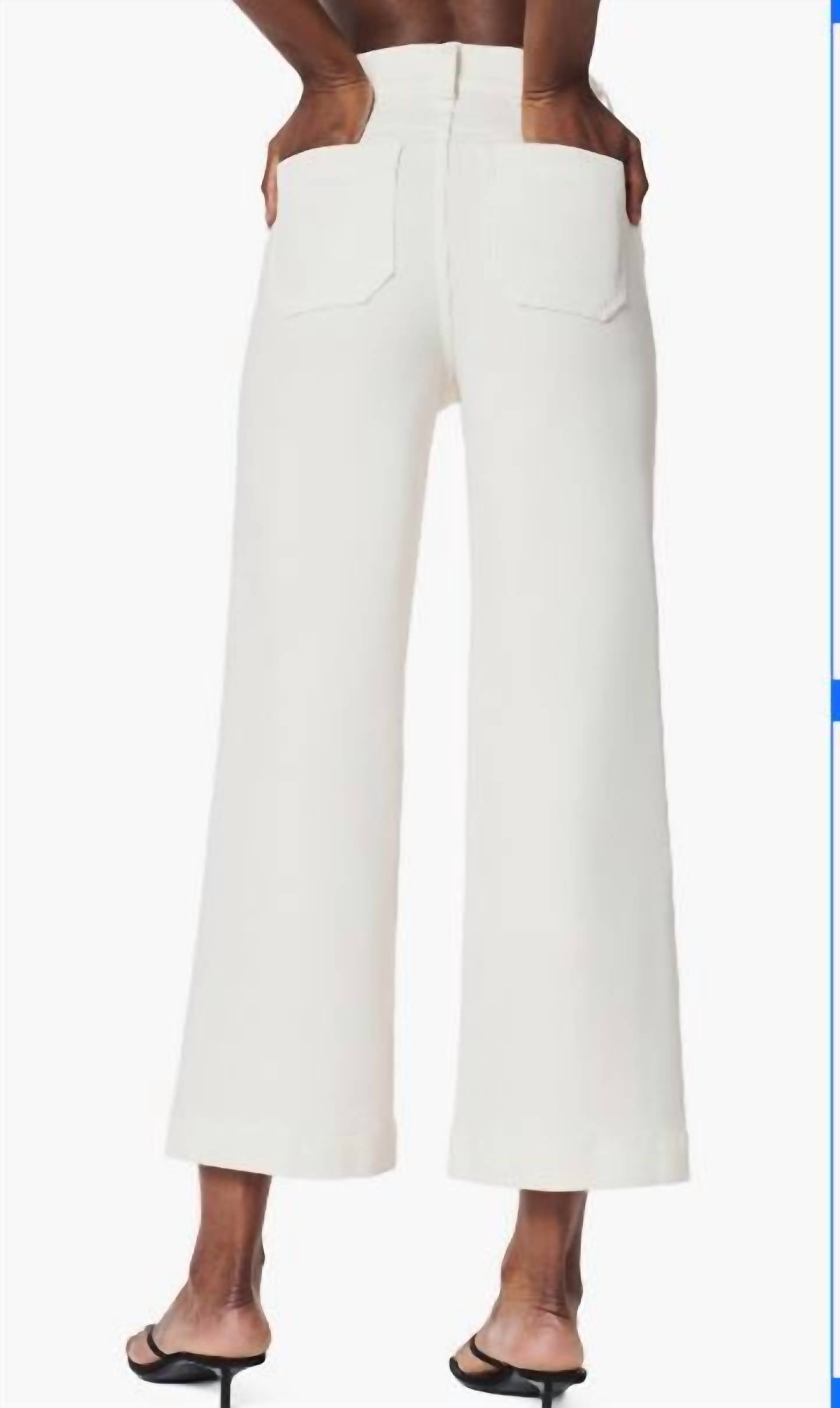 Spanx - Cropped Wide Leg Jeans