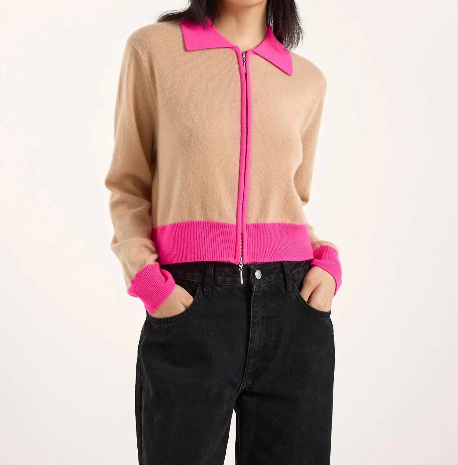 Brodie Cashmere - Katy Color Pop Cashmere Sweater