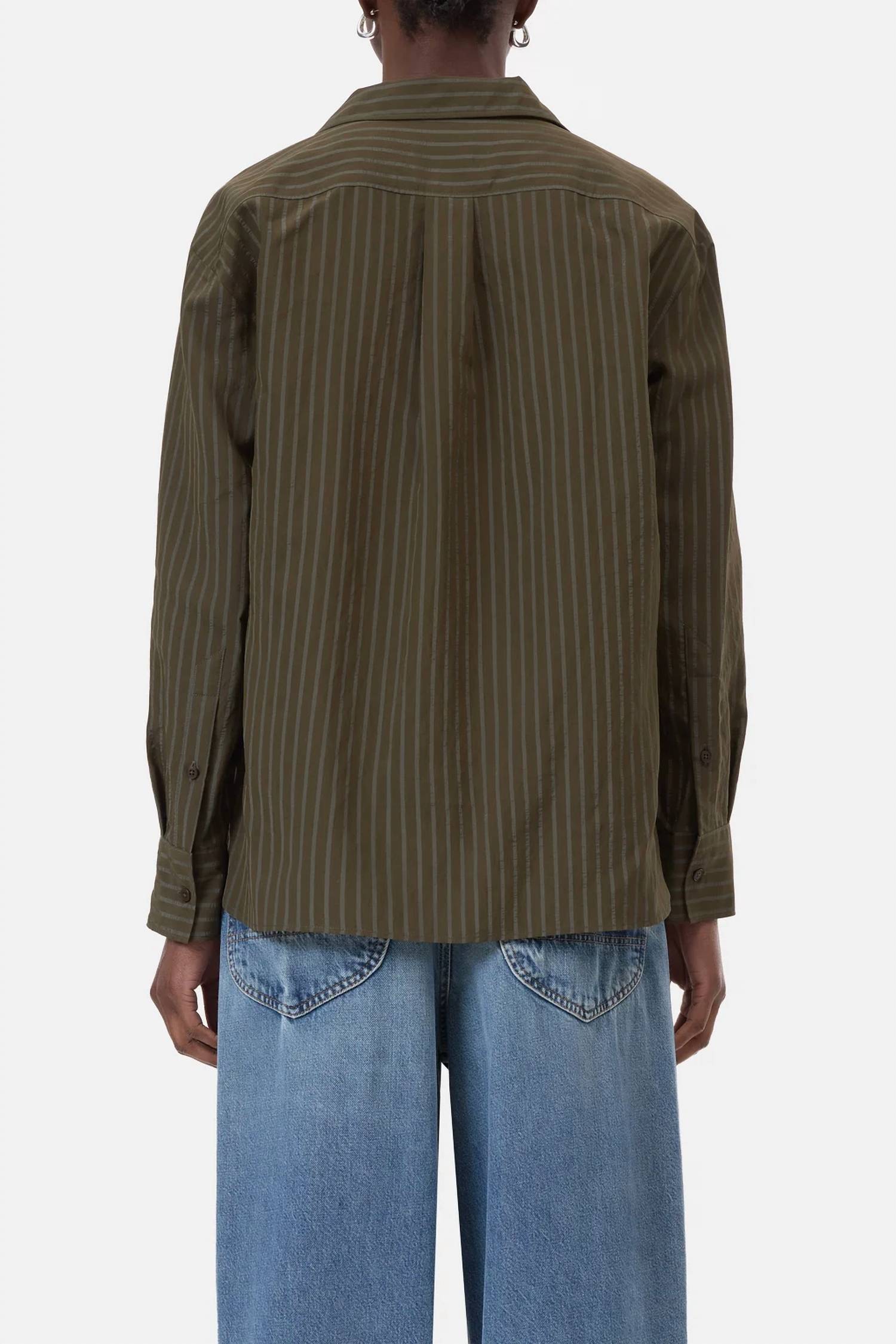 Closed - asymmetric evening shirt