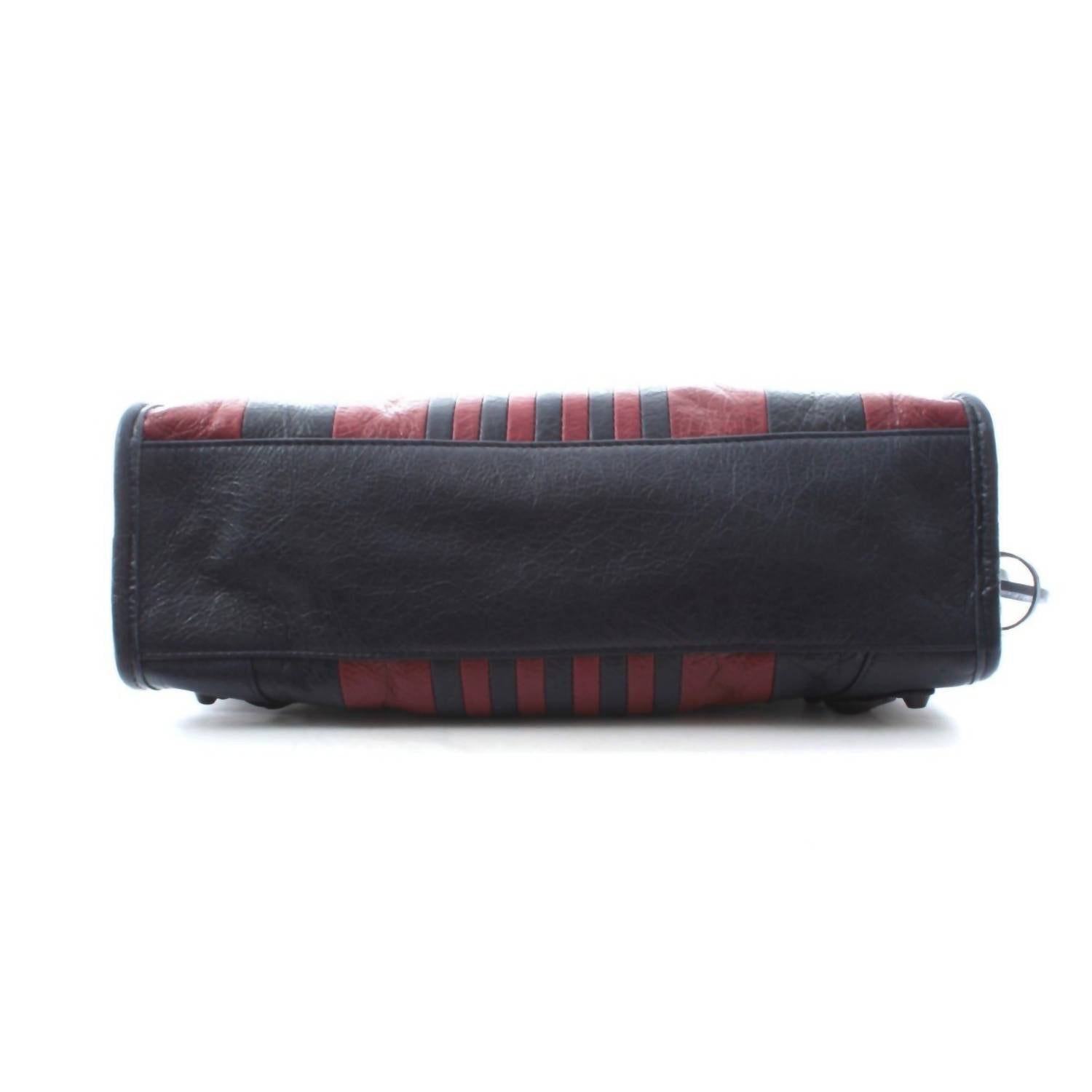 Balenciaga - Women's Classic City Marine Stripe Small Satchel Bag
