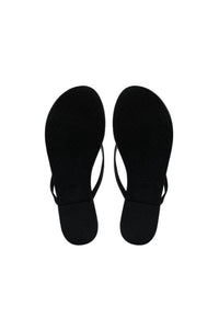 solei sea Women's Indie Flip Flop Sandal in black glitter - women's sandal - view 5