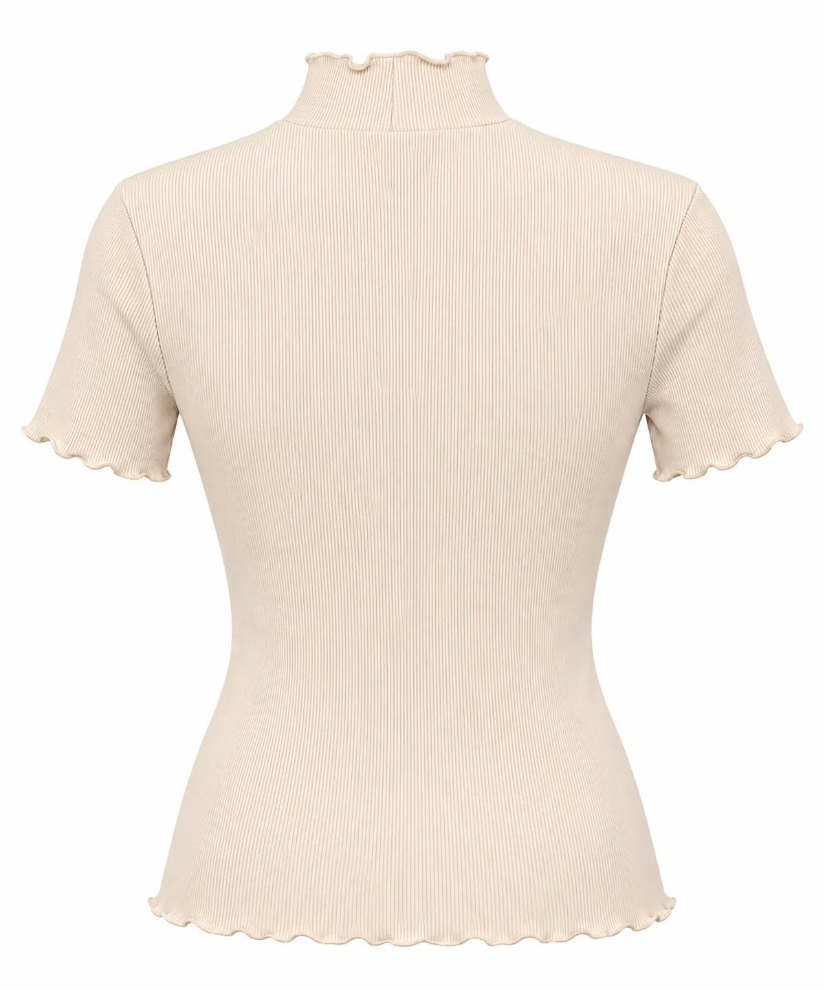 Fate + Fortune - Short Sleeve Mock Neck Top