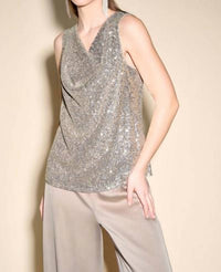Joseph Ribkoff - Sleeveless Sequin Top
