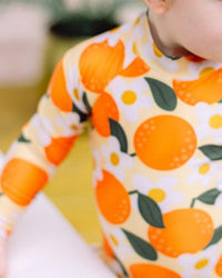 Poppy Kids Co. - Kids' Tangerine One Piece Swimsuit
