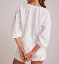 Bella Dahl - Women's Shirred Neck Blouse