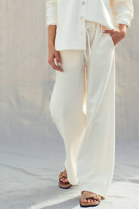 Urban Daizy - Soft Structure Wide Leg Pant