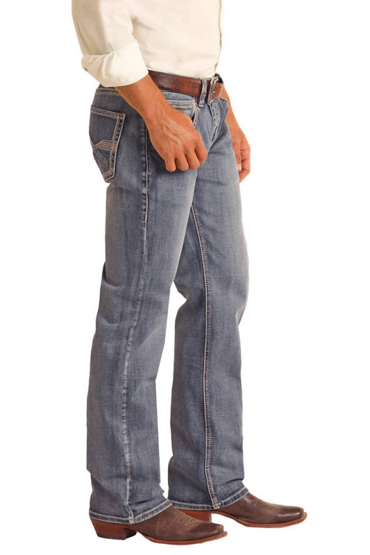 Rock & Roll Denim - Pistol Straight-leg Reflex Jean