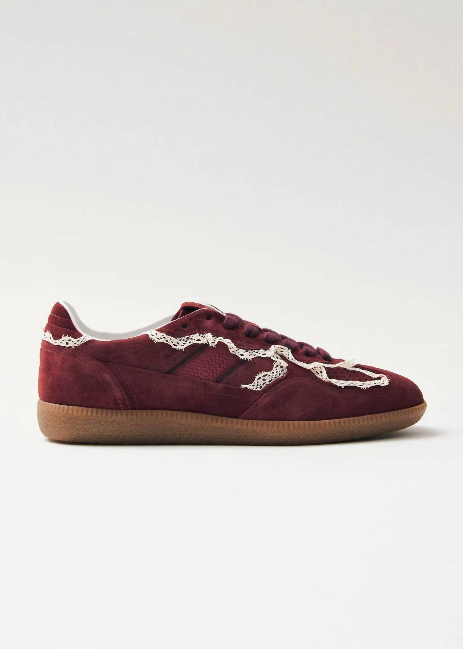 Alohas - Women's Crochet Leather Sneakers