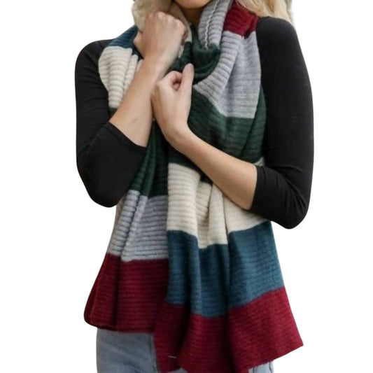 Leto - Rib Knit Scarf