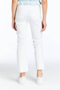 Tractr - High Rise Crop Flare Jeans