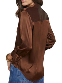 L'Agence - Dani Silk Blouse