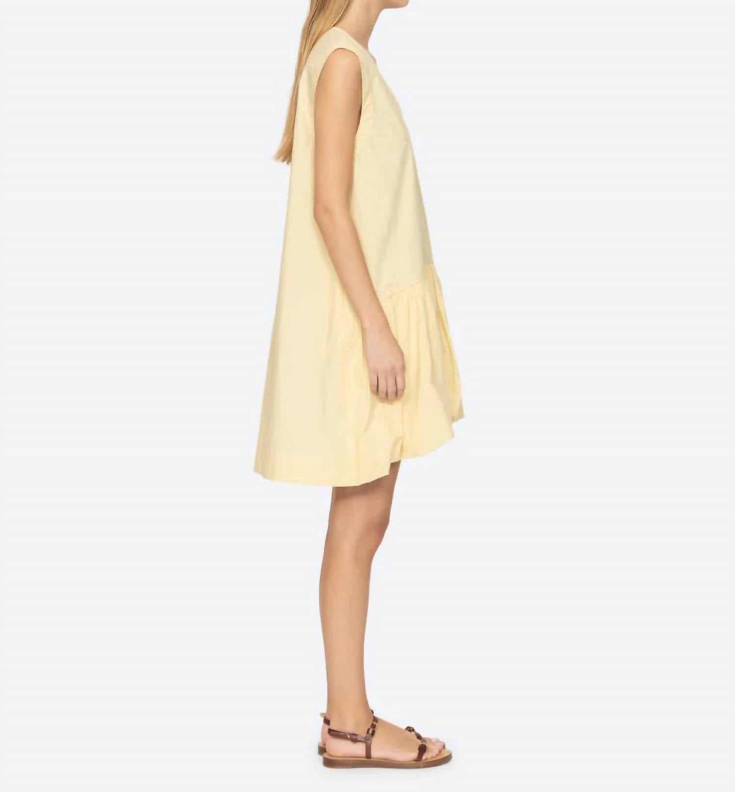 Sea - Emmet Poplin Bubble Tank Dress