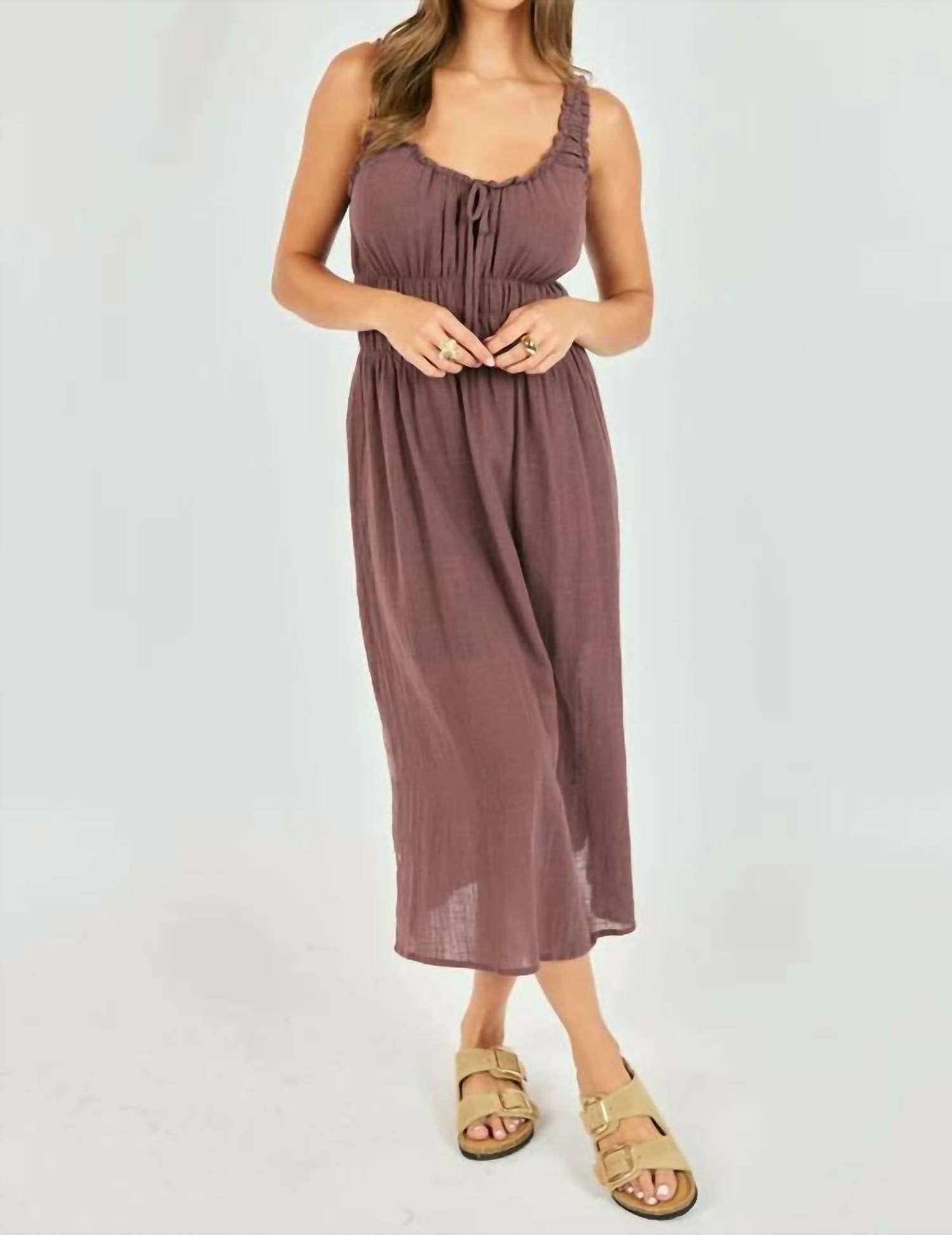 Sadie & Sage - Gauze Midi Dress