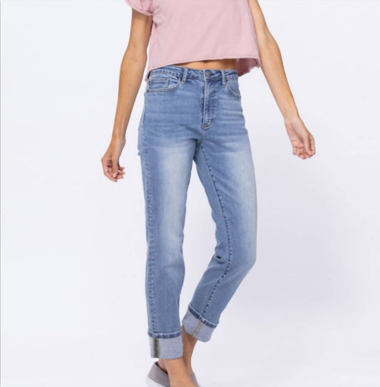 Judy Blue - Maggie Highrise Boyfriend Crop Jean