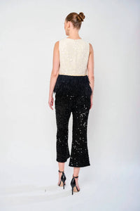 Flora Bea - Tweed Kick Flare Pant