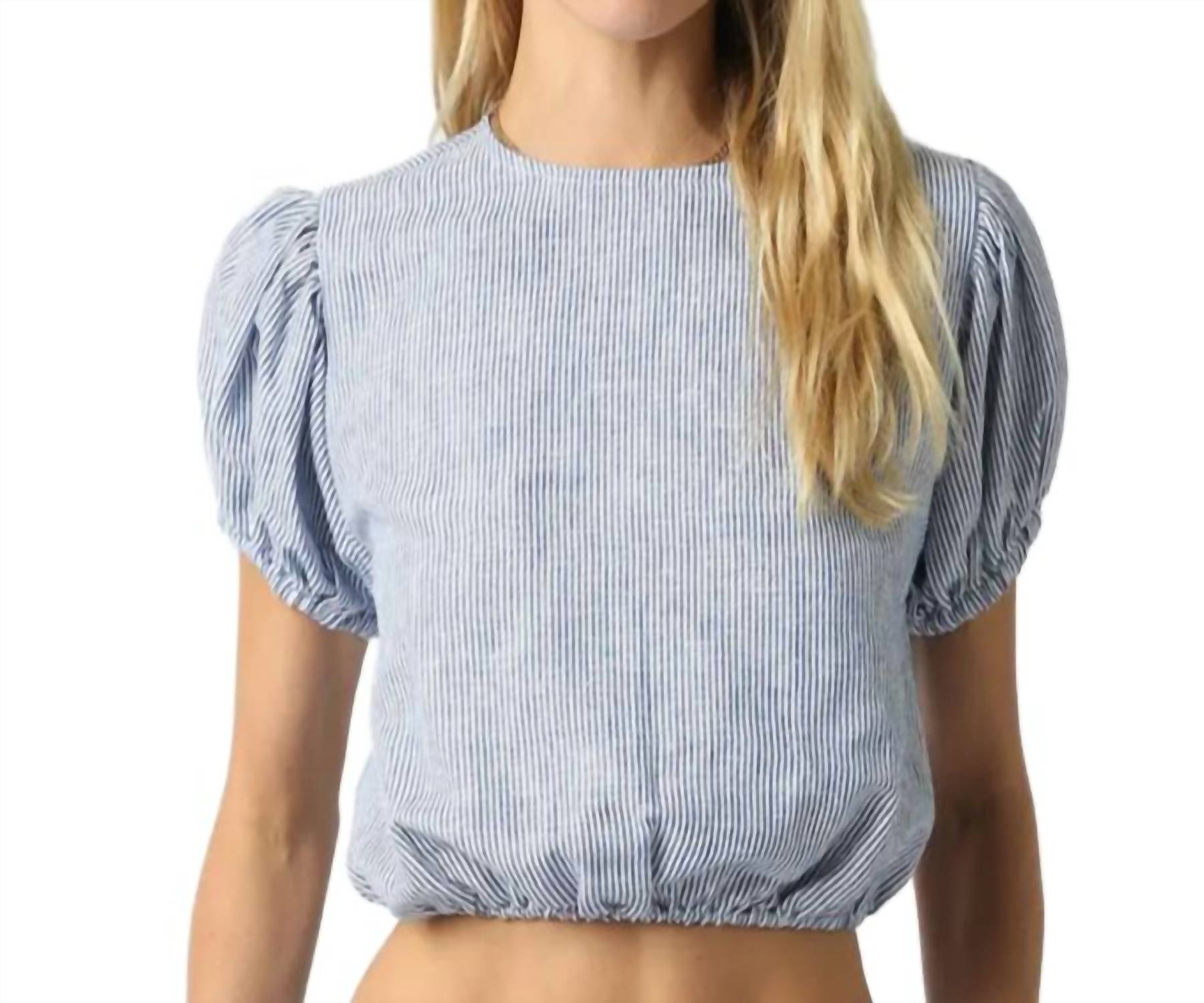 Olivaceous - Aleah Linen Top