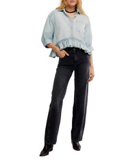 Free People - Bailey Denim Shirt