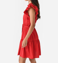 Starkx - Austin V Neck Mini Dress