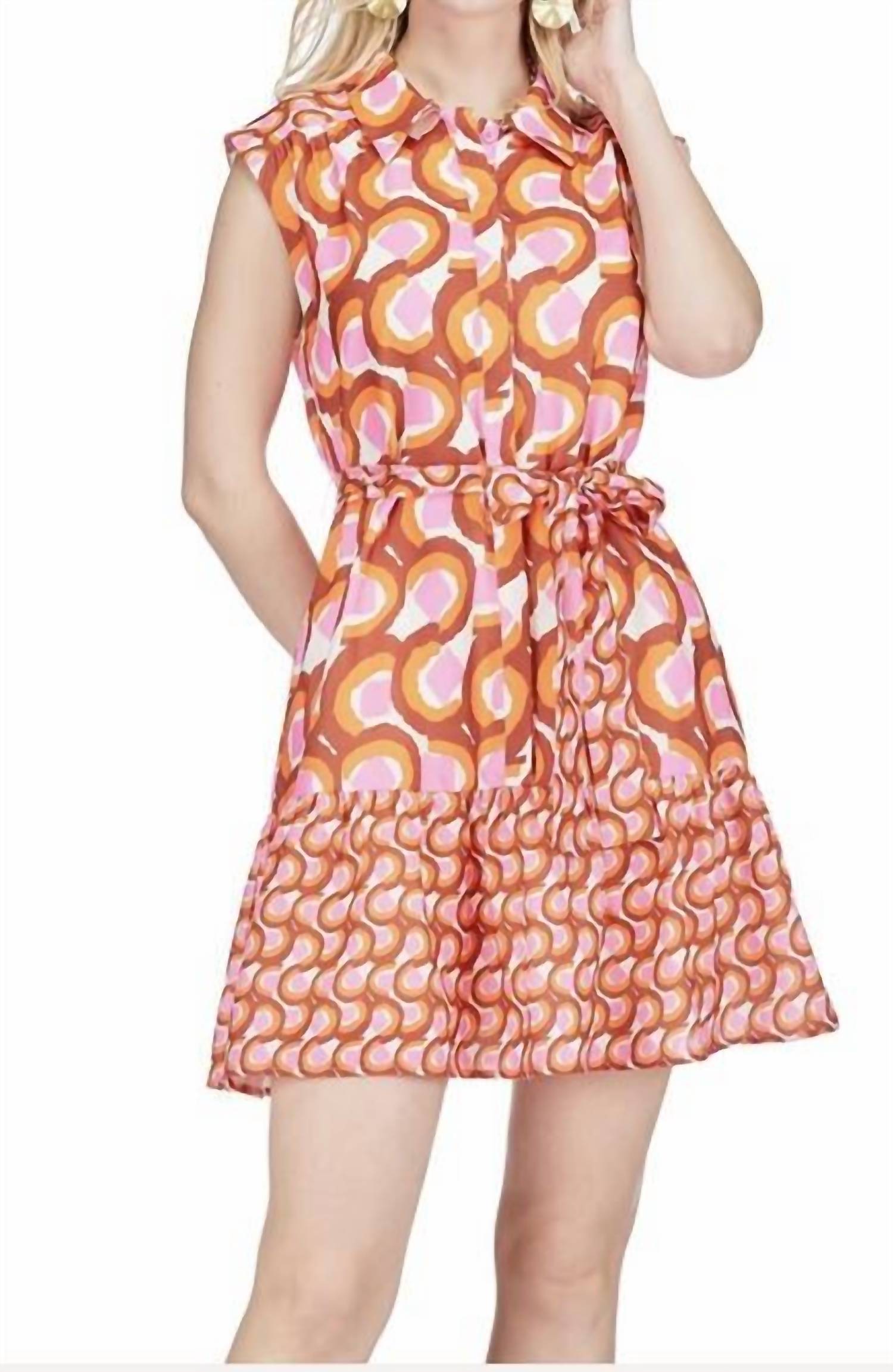 Joy Joy - SLEEVELESS SHIRT DRESS