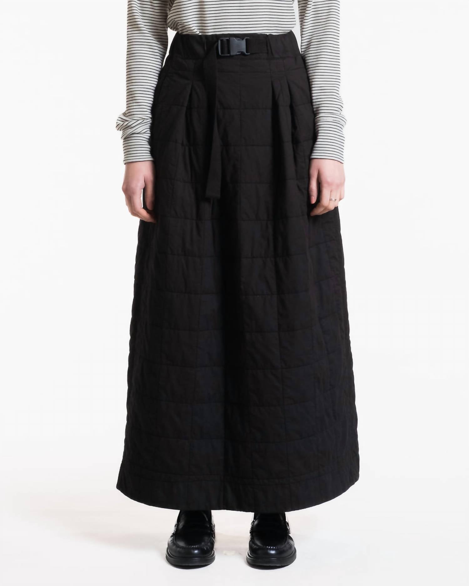 Girls Of Dust - Tulip Quilted Maxi Skirt